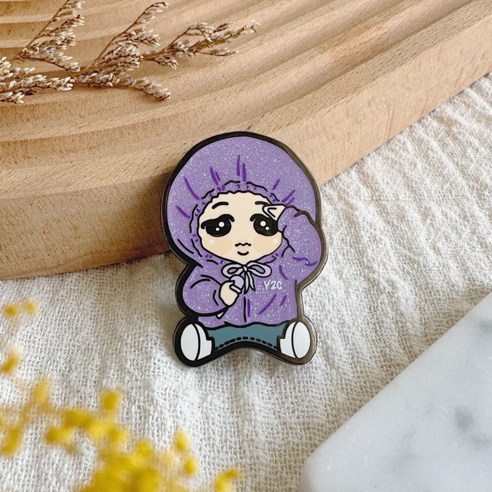 🆕️ YTC HOODIE JIMIN Enamel Pin Sold Out